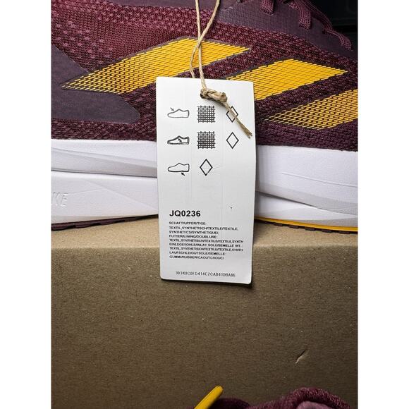adidas Men's Adizero SL2 Arizona State University Sun Devils Size 9.5 JQ0236 - Picture 8 of 8